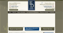 Desktop Screenshot of fddental.com